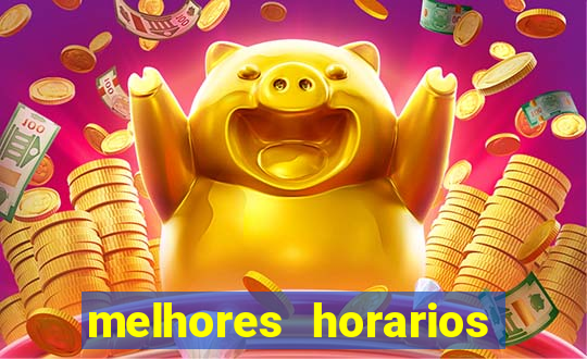 melhores horarios pagantes fortune tiger